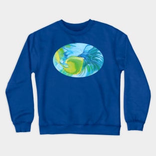 Bird of Paradise Touches the Sun Crewneck Sweatshirt